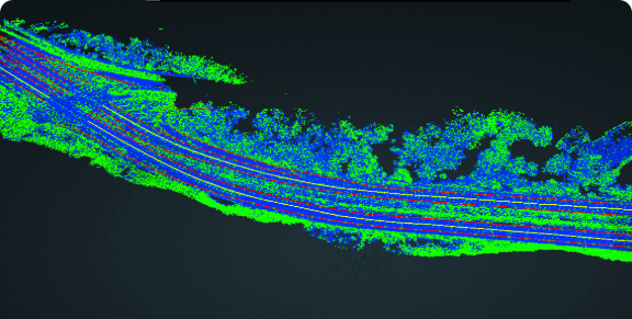 4D BEV-Spurkennzeichnung