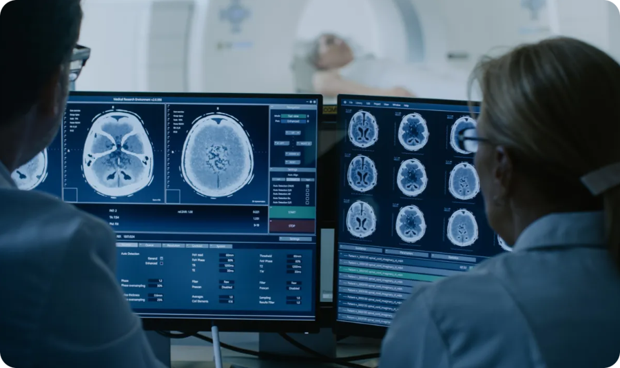 Zerebralblutung Bildkommentar