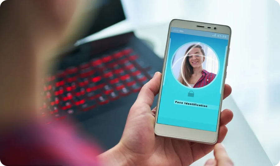 Gesichtserkennungszahlung